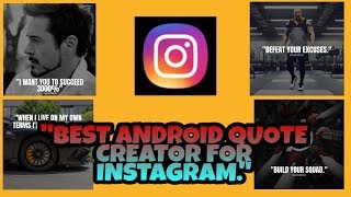 Best Instagram Quote Maker App 2020. screenshot 4