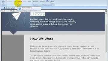 Converting a Design From PSD to HTML - Part 5 of 5.wmv