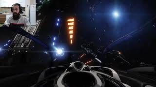 Elite Dangerous PVP GU-97 (Rogue F) vs Engineered Federal Corvette