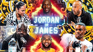 King James Or M.J !? .. 'G.O.A.T' Debate With Shaq, Benny The Butcher Alicia Keys And more .. 👀🔥