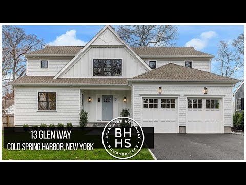 13 Glen Way, Cold Spring Harbor, NY home video tour