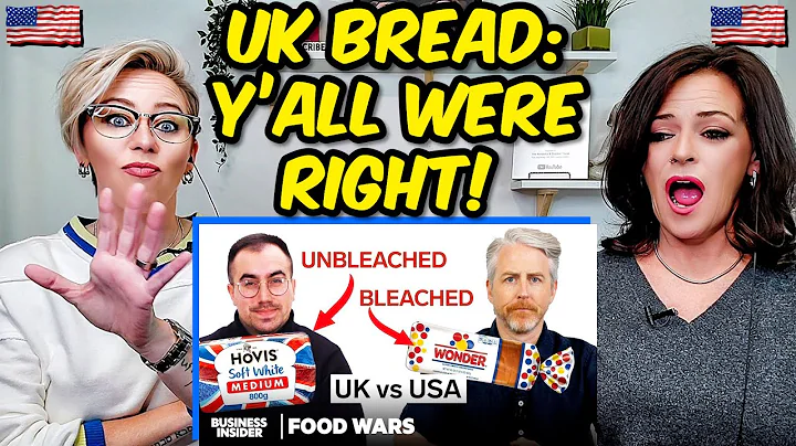 American Couple Reacts: US vs UK Bread | Food Wars | Are they THAT different? FIRST TIME REACTION!