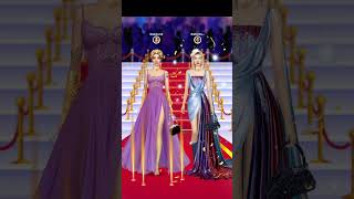 Fashion stylist game fantastic night who is the winner 🏆#fashion #glam #shorts screenshot 1