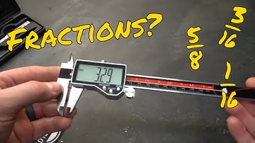 QFUN 6" Digital Caliper, Inch/Millimeter/Fraction Measurement Review, NTDT