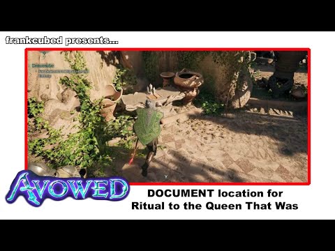 Avowed DOCUMENT location