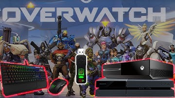 Overwatch - PS4 with mouse and keyboard 28 : 1 - CronusMAX PLUS