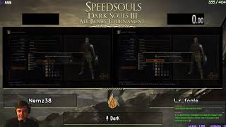 Спидран турнир по Dark Souls 3. Аналитика максимального уровня.