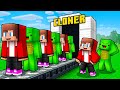 JJ and Mikey Found a CLONING MACHINE in Minecraft - Maizen