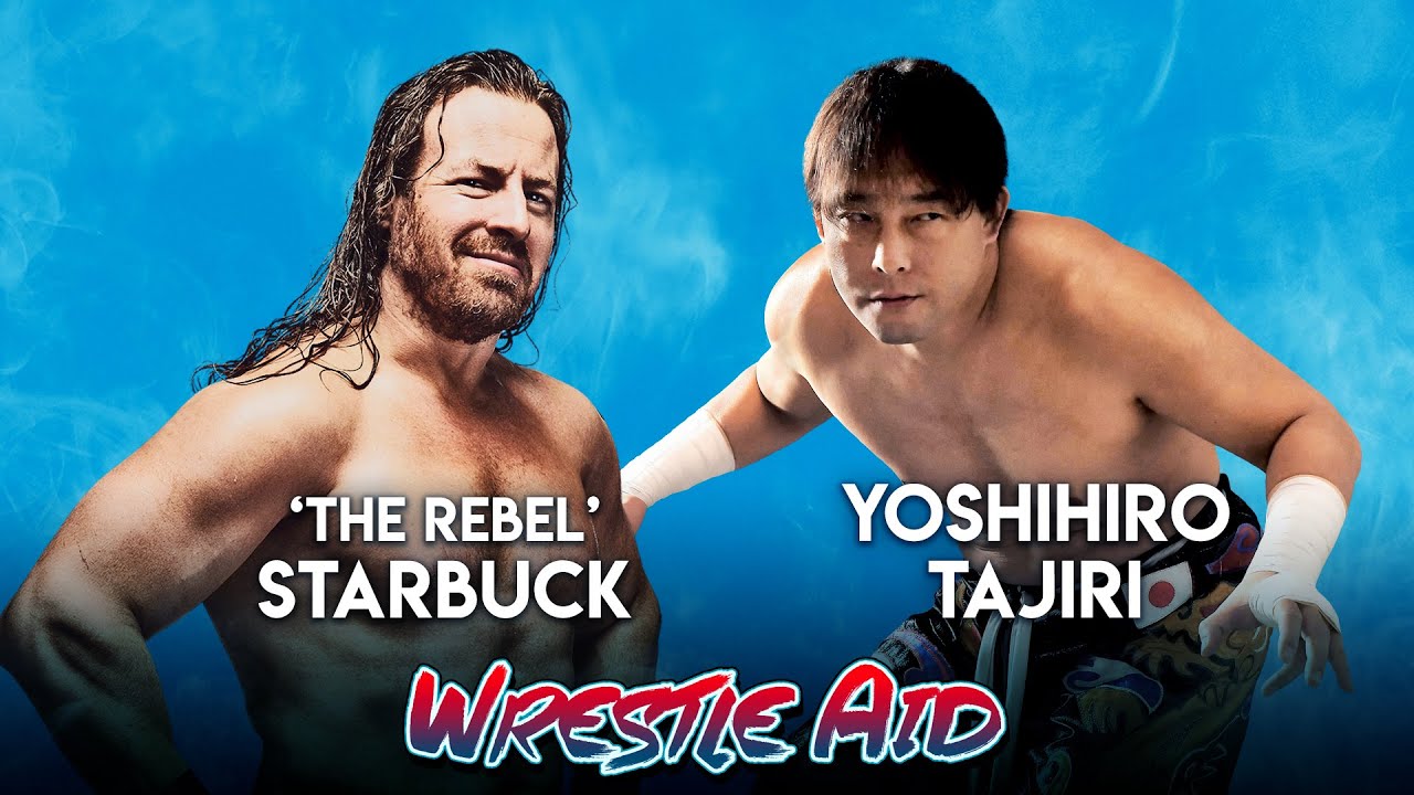 Wrestle Aid 2019 - "The Japanese Buzzsaw" TAJIRI (JP) vs. "The Rebel" StarBuck (CA) - Rauma, Finland