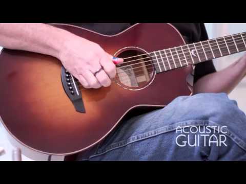 Acoustic Guitar reviews the Faith FMSB45-BNC Classic Burst Mercury guitar