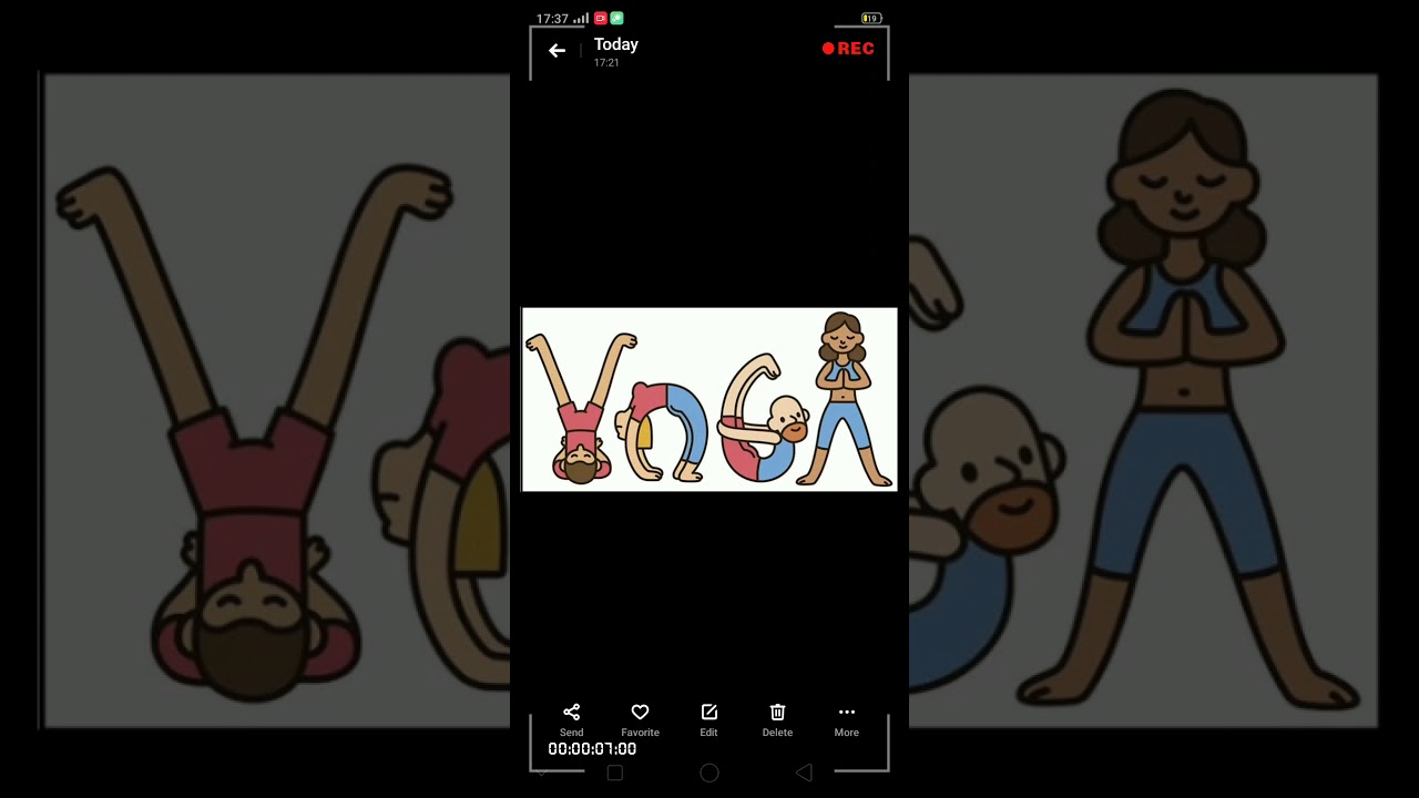 Some images of yoga that will help you (vector )