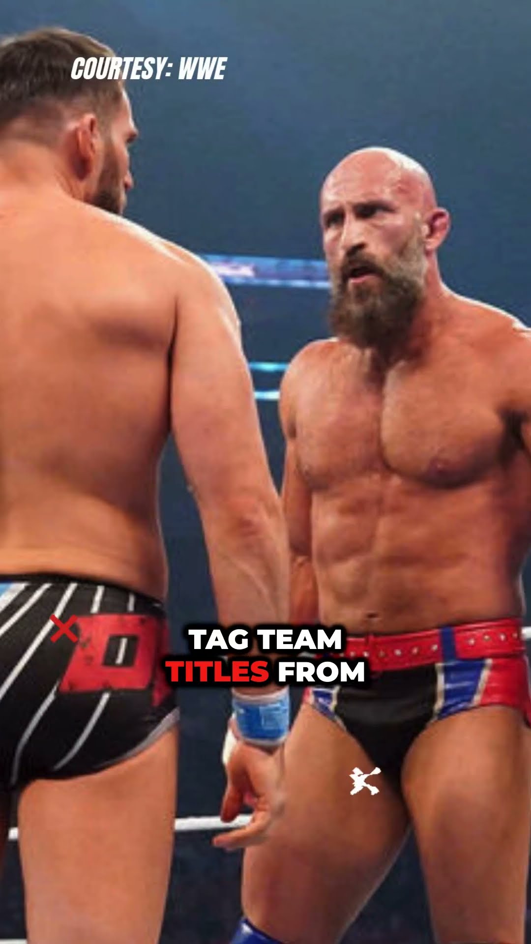 DIY Turns Heel to Steal the Titles! Can the Machine Guns Fight Back #DIY #HeelTurn #WWE #shorts