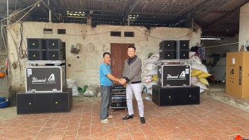 BÀN GIAO DÀN LINE ARRAY ACTPRO VỀ TÂN YÊN BẮC GIANG