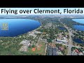 Flying over Clermont Florida in 4k