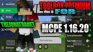 TOOLBOX PREMIUM FOR MCPE 1.16.20
