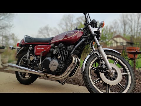 1977 Yamaha XS750-2D - YouTube