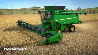 Türkiye İçin Üretilen Biçerdöver John Deere W650