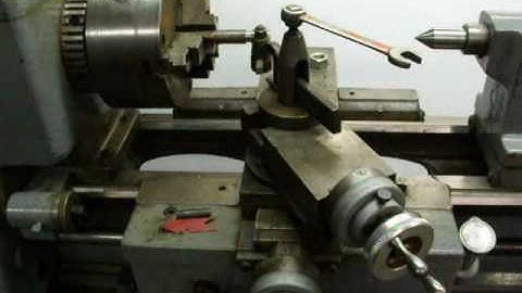 THREADING on the CLAUSING LATHE south bend part 1 tubalcain