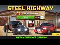 MEGA CONTAINER OPENING- Steel Highway | New Cars Unlocked #flexcity
