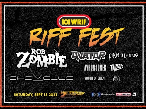 Rob Zombie/Avatar/Chevelle and more announced for ‘Riff Fest‘ 2021...!