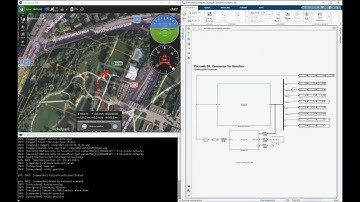 Simulink Pixhawk Software-In-The-Loop (SIL) Quadcopter Example