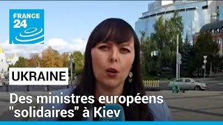 Ukraine : les ministres européens promettent un 