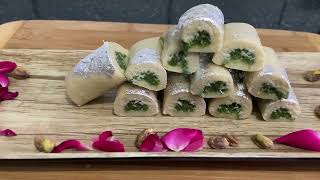How to make Kaju Pista Roll | Cook with Geeta Sagar