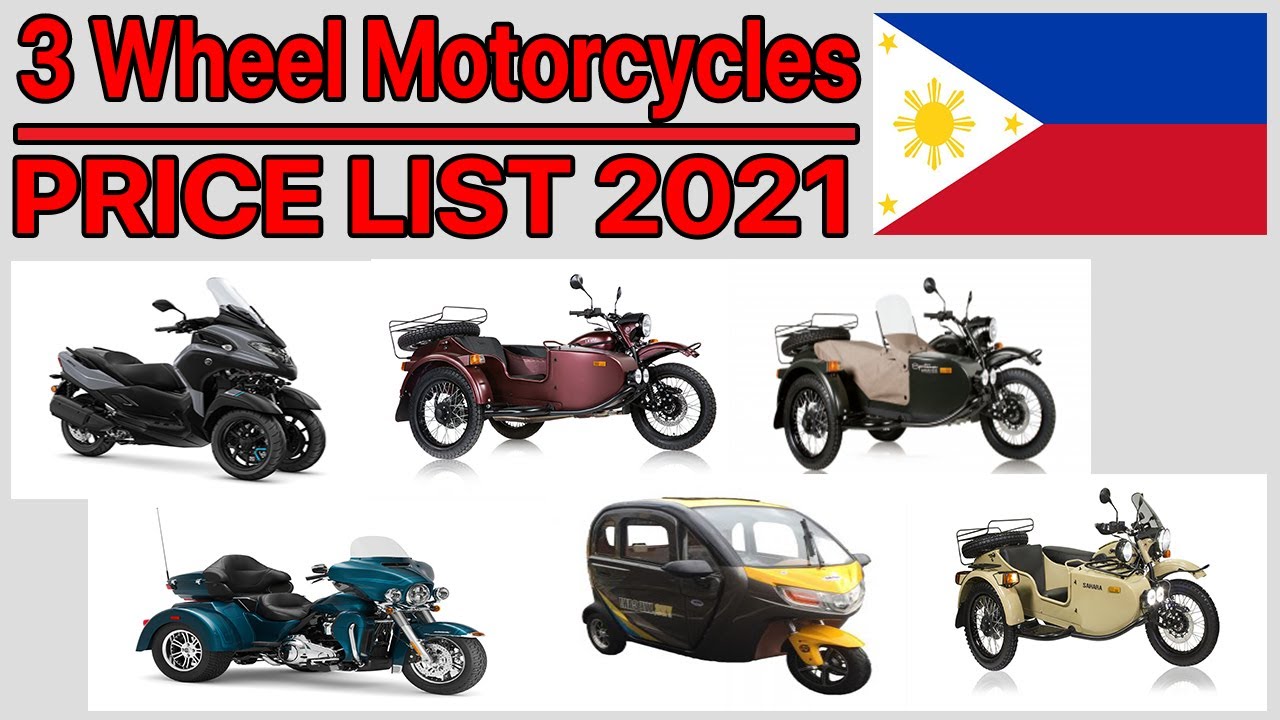 3 Wheel Motorcycle Price List In Philippines 21 Youtube