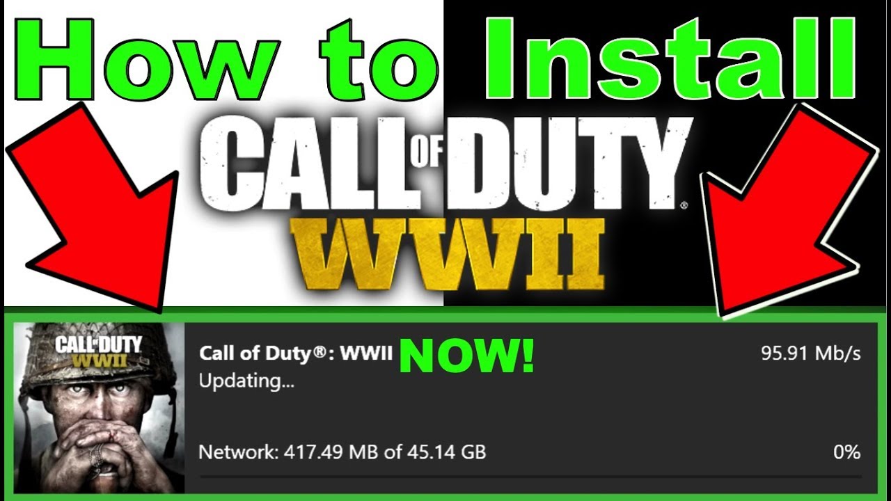 How to Install Call of Duty World War 2 Repack Xatab on Windows 10 PRO X64  