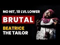 V rising  brutal beatrice the tailor  no hit 10 levels lower frail  10 boss kill