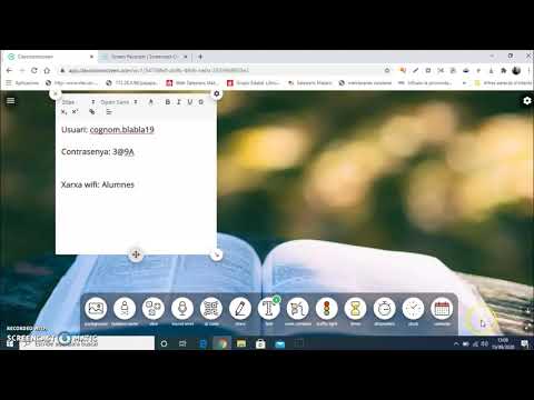 Connexió a la xarxa WIFI