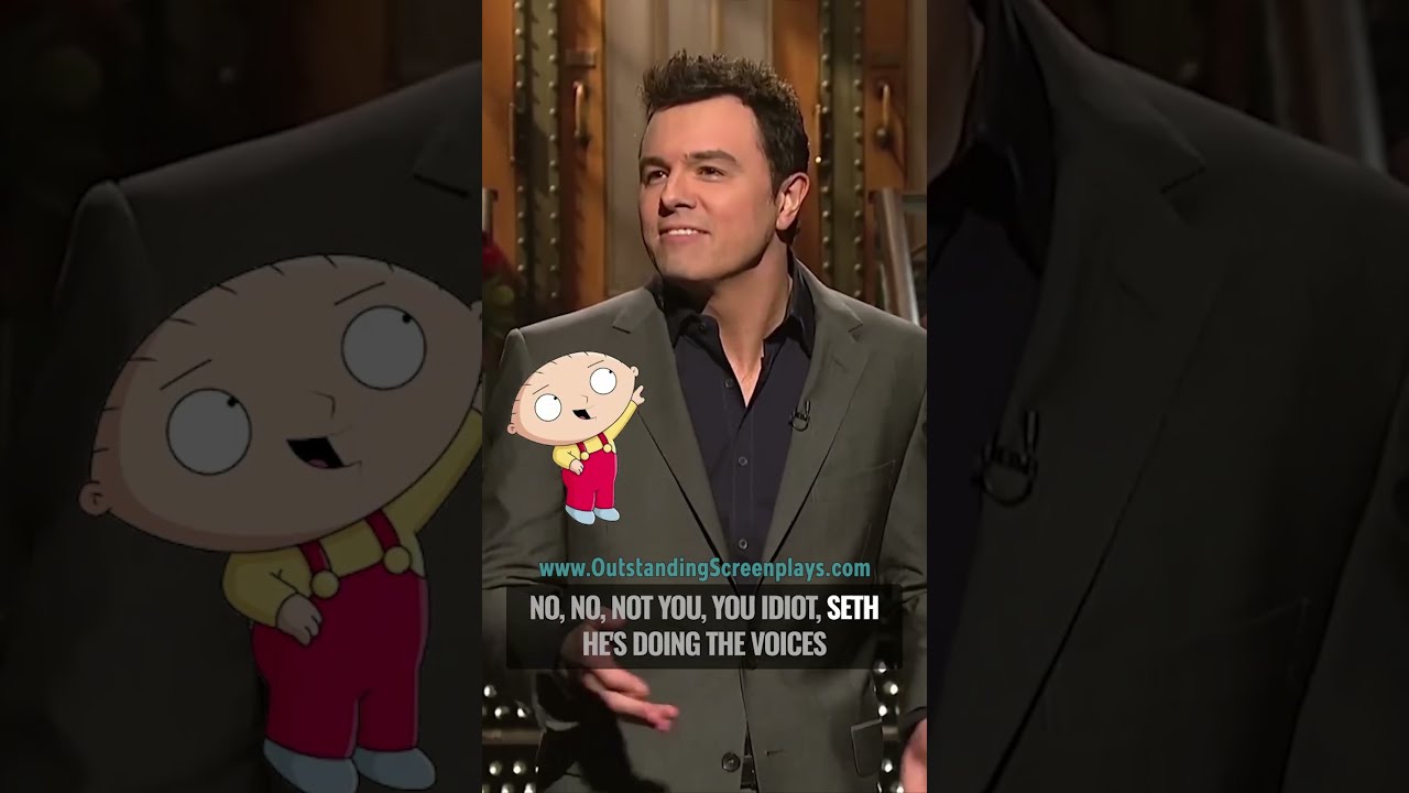 Seth MacFarlane Does All Family Guy Voices