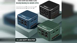 Review: ITEC-M1 Firewall Appliance, i3-N305(Up to 3.8GHz) 4x2.5G LAN Soft Router, 16GB LPDDR5 ... screenshot 5
