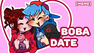 boba date [MEME] - Girlfriend x Boyfriend (FNF) - Happy Valentine's Day! ^^