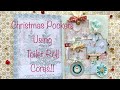 Christmas Pockets using Toilet Roll Cores!!