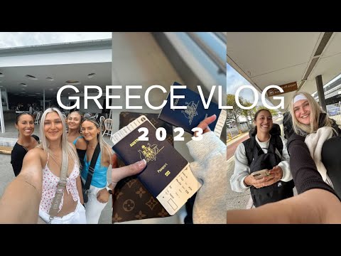 GRWM FOR EUROPE | GREECE VLOG 2023