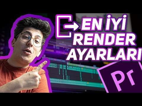 Video Kaydetme & En Doğru RENDER ALMA Ayarları | Premiere Pro Dersleri