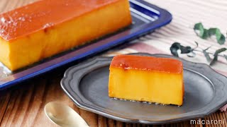 Grilled pumpkin pudding | macaroni | Macaroni&#39;s recipe transcription