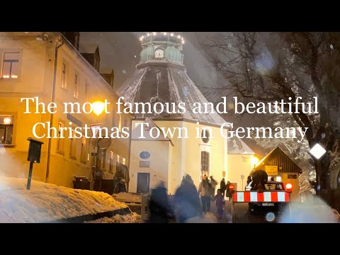 The real Christmas Town in Germany Part 1 : Shop in Seiffen #christmastown #germany #travel