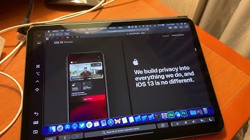 Sidecar on macOS Catalina / iPadOS 13