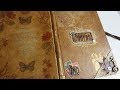 Art Journal Book - DIY Vintage Book - PaperArtsy Challenge