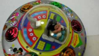Masudaya Mickey Mouse Space Ship Tin Toy