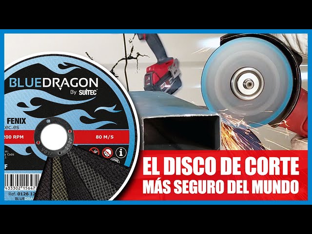 DISCOS DE CORTE PROFESIONALES INOX. MÁXIMO RENDIMIENTO Y SEGURIDAD 🌀 BLUEDRAGON