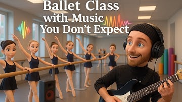 Ballet class with music you don