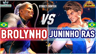 SF6 🔥 Brolynho (Jamie) vs Juninho-Ras (Luke) 🔥 SF6 High Level Gameplay