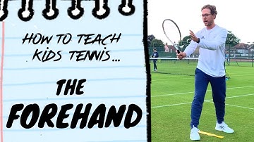How To Teach Kids Tennis (Ep 2) - The Forehand