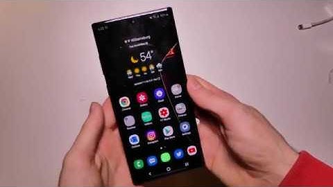 Galaxy Note 10+ One UI 2.0 Beta 2 - What