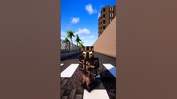 Minecraft: Black Panther Armor Trim #avengers #marvel #minecraft #shorts