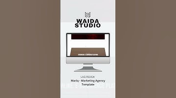 🚀 Mariq – Webflow Marketing Agency Template Preview