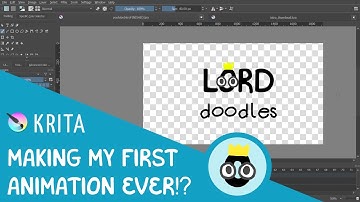 Animating in Krita: "Making my first animation EVER!?"
